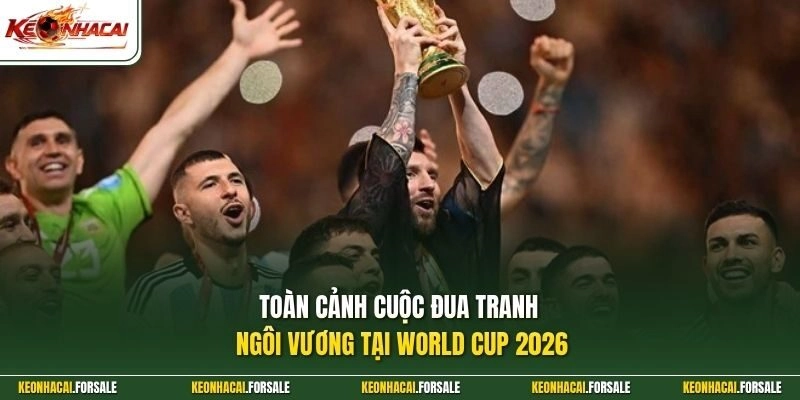 Toàn cảnh cuộc đua tranh ngôi vương tại World Cup 2026